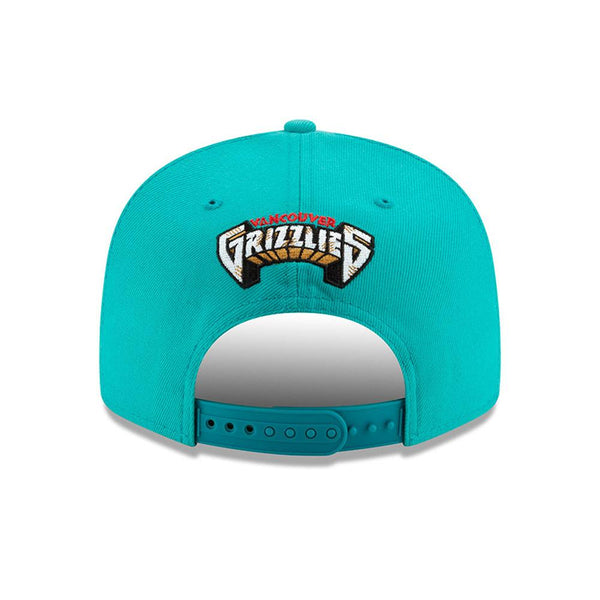 [12195041] Mens New Era NBA Hardwood Classics Night 9Fifty Snapback - Grizzlies