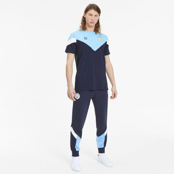 [756665-25] Mens Puma MCFC Iconic MCS Tee