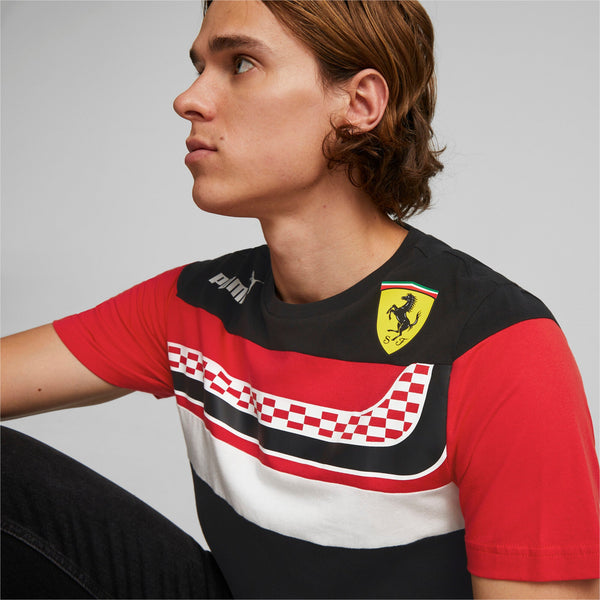 [535822-01] Mens Puma FERRARI RACE SDS TEE