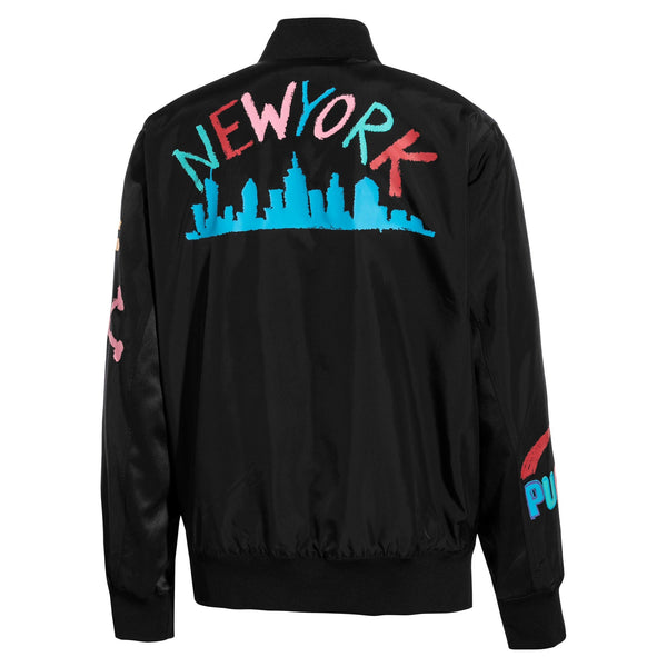 [578231-01] Mens Puma X BRADLEY THEODORE REVERSIBLE BOMBER JACKET