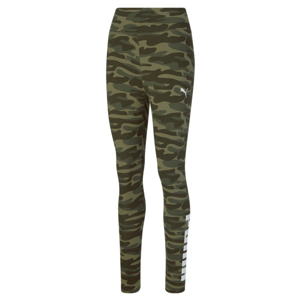 [845902-03] Womens Puma Essential+ Logo Camo Legging