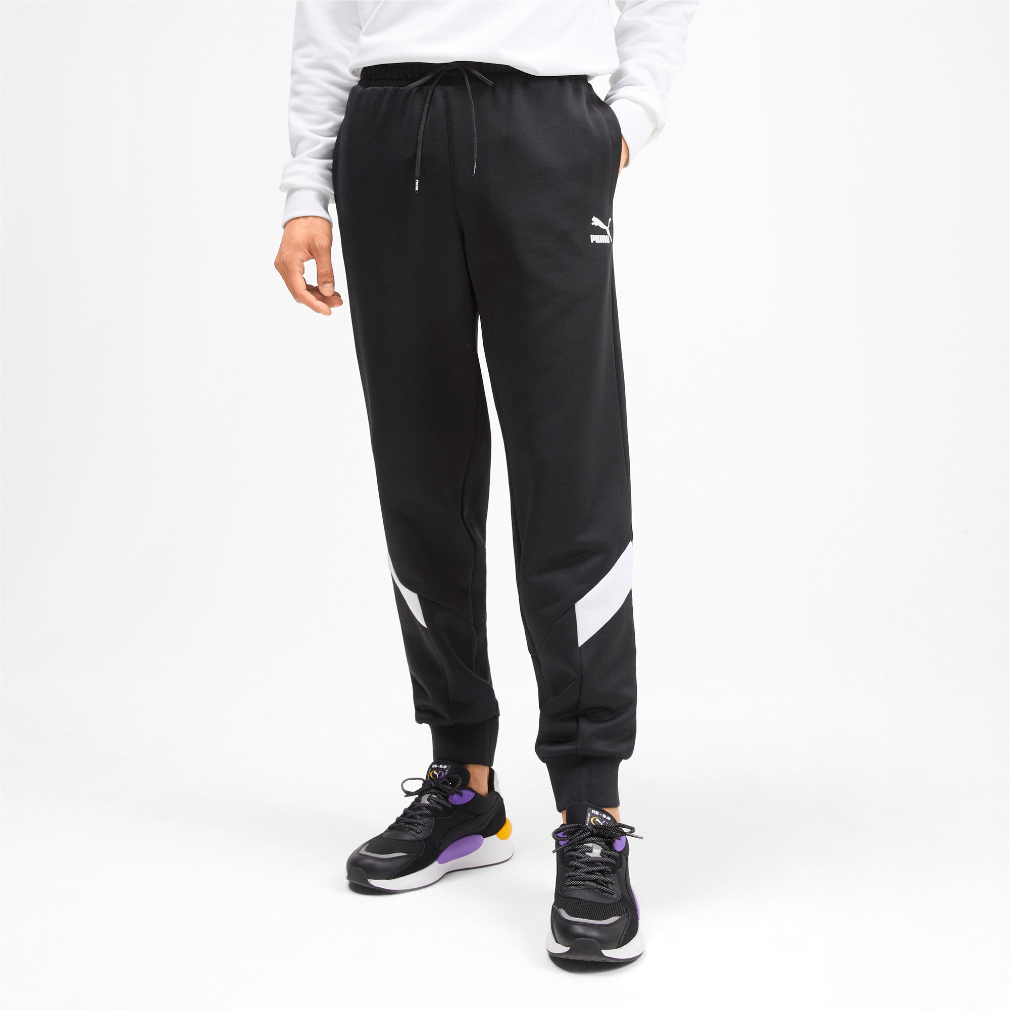 [595300-01] Mens Puma Iconic MCS Track Pant Cuffed