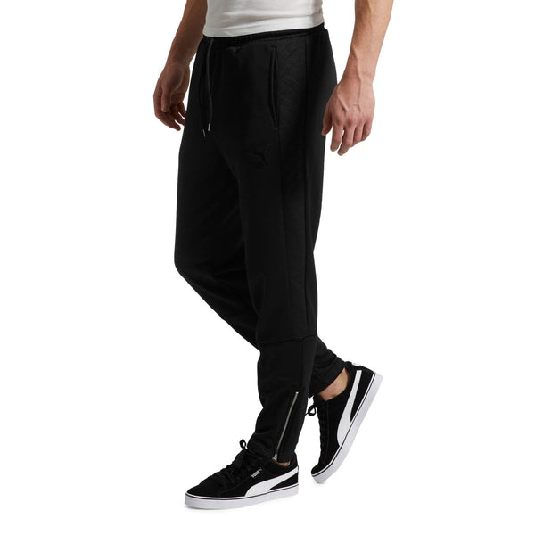 [576381-01] Mens Puma Retro Quilted Pants