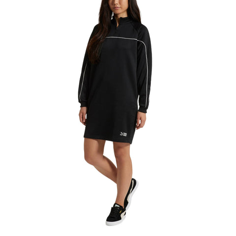 [573519-01] Womens Puma Turtleneck Crew Dress