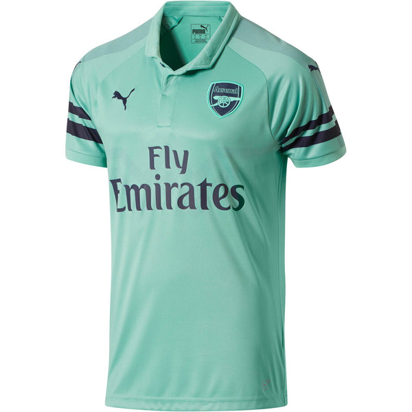 [753217-02] Mens Puma Arsenal FC Third Shirt Replica Short Sleeve With Epl Sponsor Logo