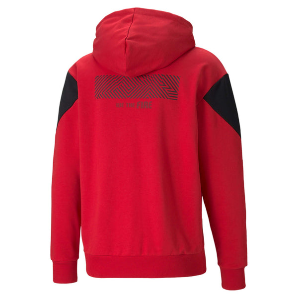 [764374-01] Mens Puma AC MILAN FTBLCULTURE FULL ZIP HOODY