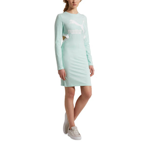 [578057-34] Womens Puma Classics Logo Tight Dress