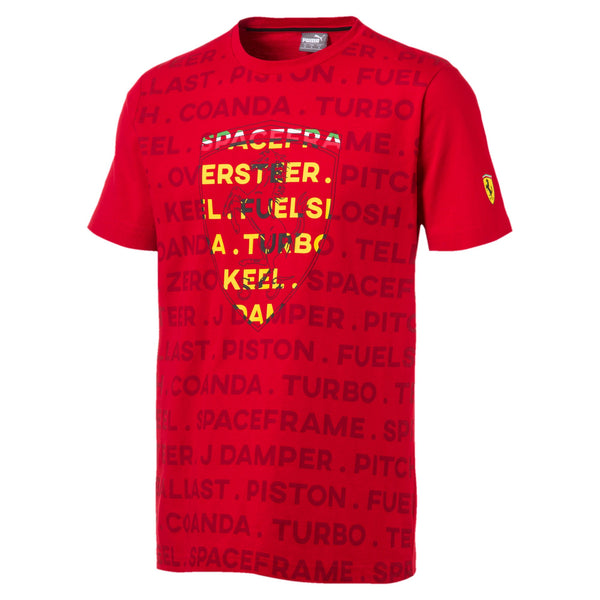 [577828-01] Mens Puma SF SCUDERIA FERRARI BIG SHIELD TEE