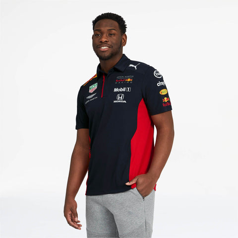 [762882-01] Mens Puma AMRBR Red Bull Racing Team Polo