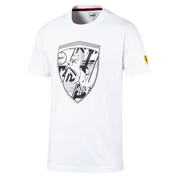 [595433-05] Mens Puma SF SCUDERIA FERRARI BIG SHIELD TEE +