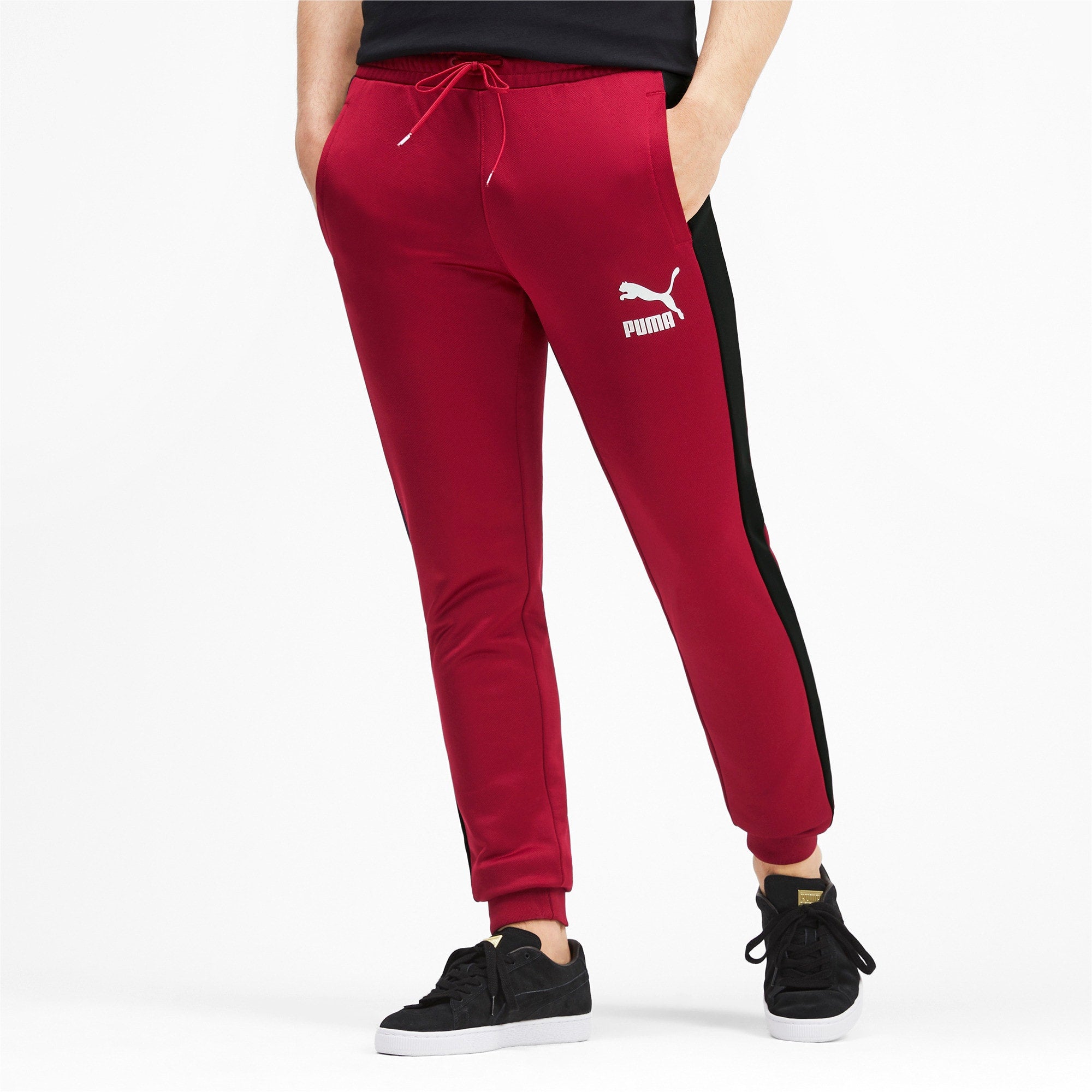 [595287-27] Mens Puma ICONIC T7 TRACK PANT CUFF