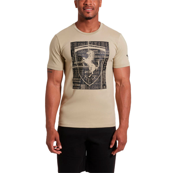 [577854-06] Mens Puma FERRARI BIG SHIELD TEE