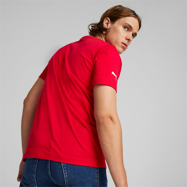 [535849-02] Mens Puma FERRARI RACE TONAL BIG SHIELD TEE