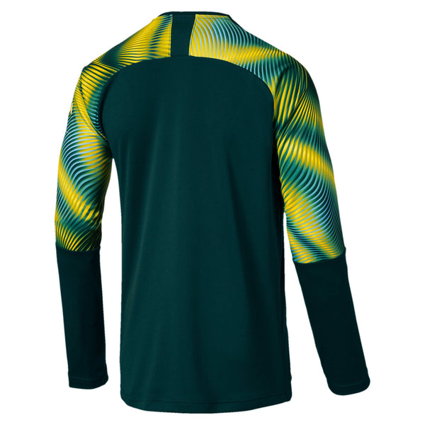 [755601-07] Mens Puma MCFC MANCHESTER CITY GK SHIRT REPLICA LONG SLEEVE