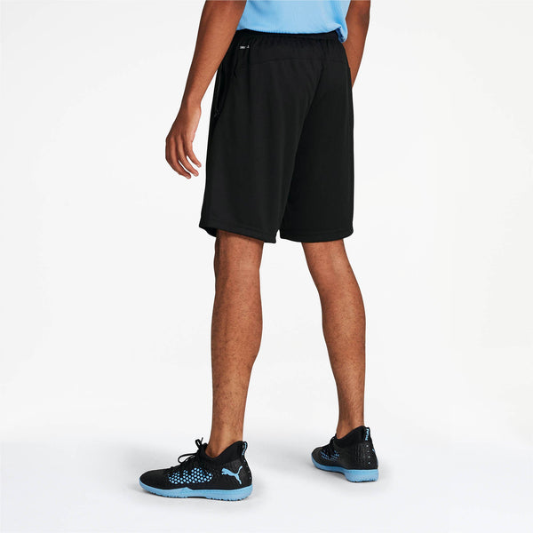 [755804-17] Mens Puma MCFC Training Shorts - Zipped Pockets