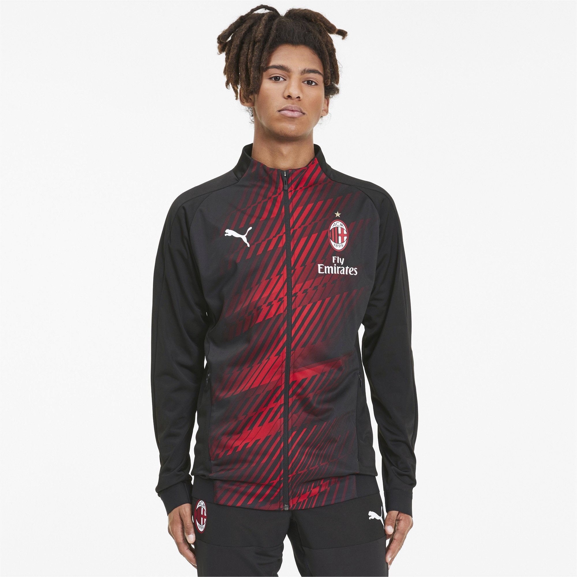 [756730-03] Mens Puma AC Milan Stadium Jacket