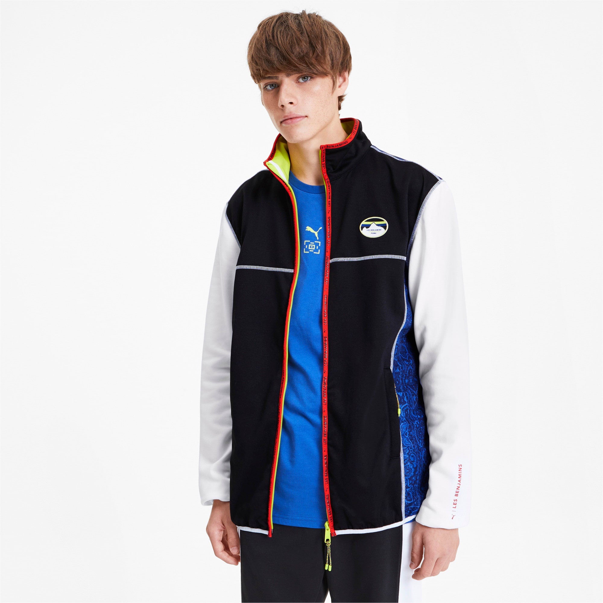 [595467-02] Mens Puma X LES BENJAMINS TRACK TOP