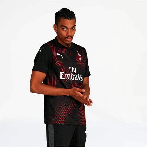 [755886-03] Mens Puma AC MILAN AWAY SHIRT REPLICA SHORT SLEEVE