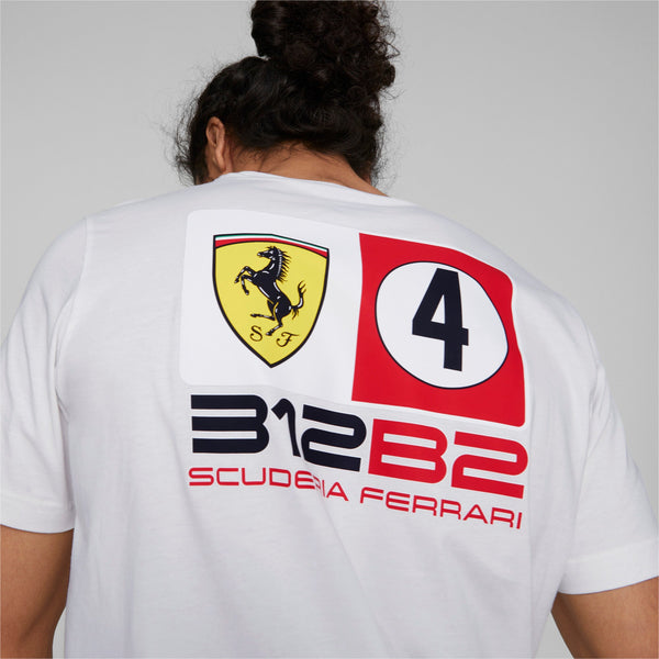 [535850-06] Mens Puma FERRARI RACE COLORED BIG SHIELD TEE