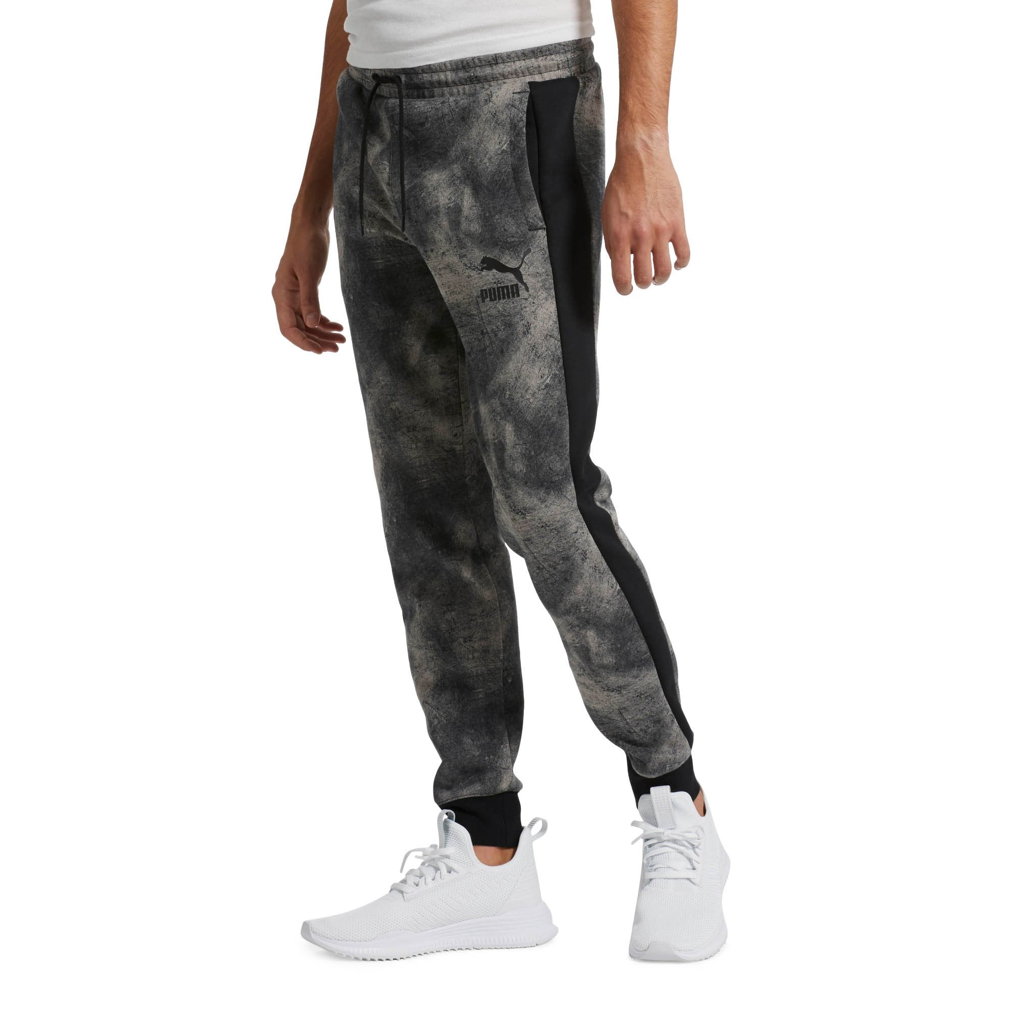 [576357-38] Mens Puma Classics T7 Pants Aop Dk