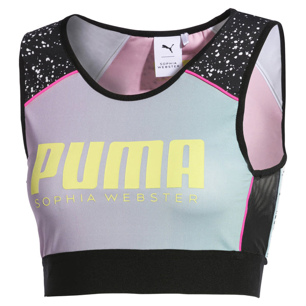 [578563-02] Womens Puma Sophia Webster Reversible Crop Top