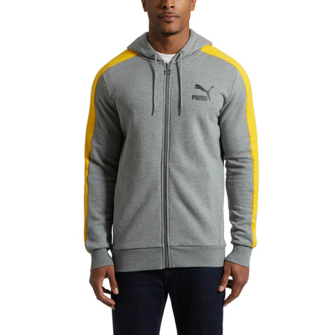 [576342-93] Mens Puma Classics T7 Logo Full Zip Hoody