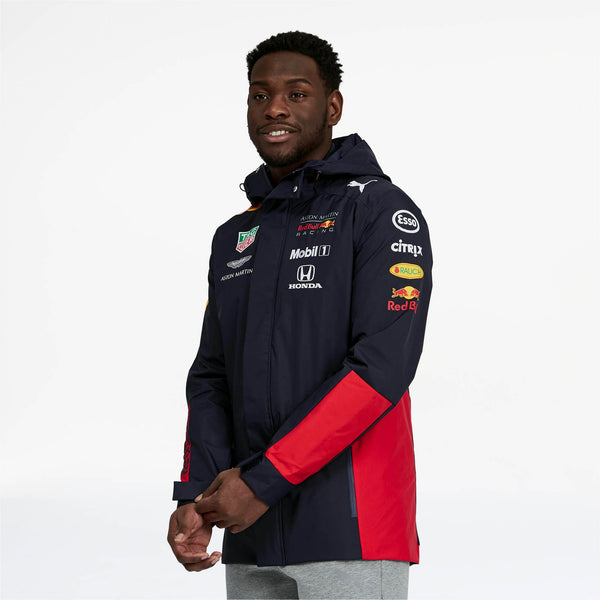 [762886-01] Mens Puma AMRBR Red Bull Racing Team Rain Jacket