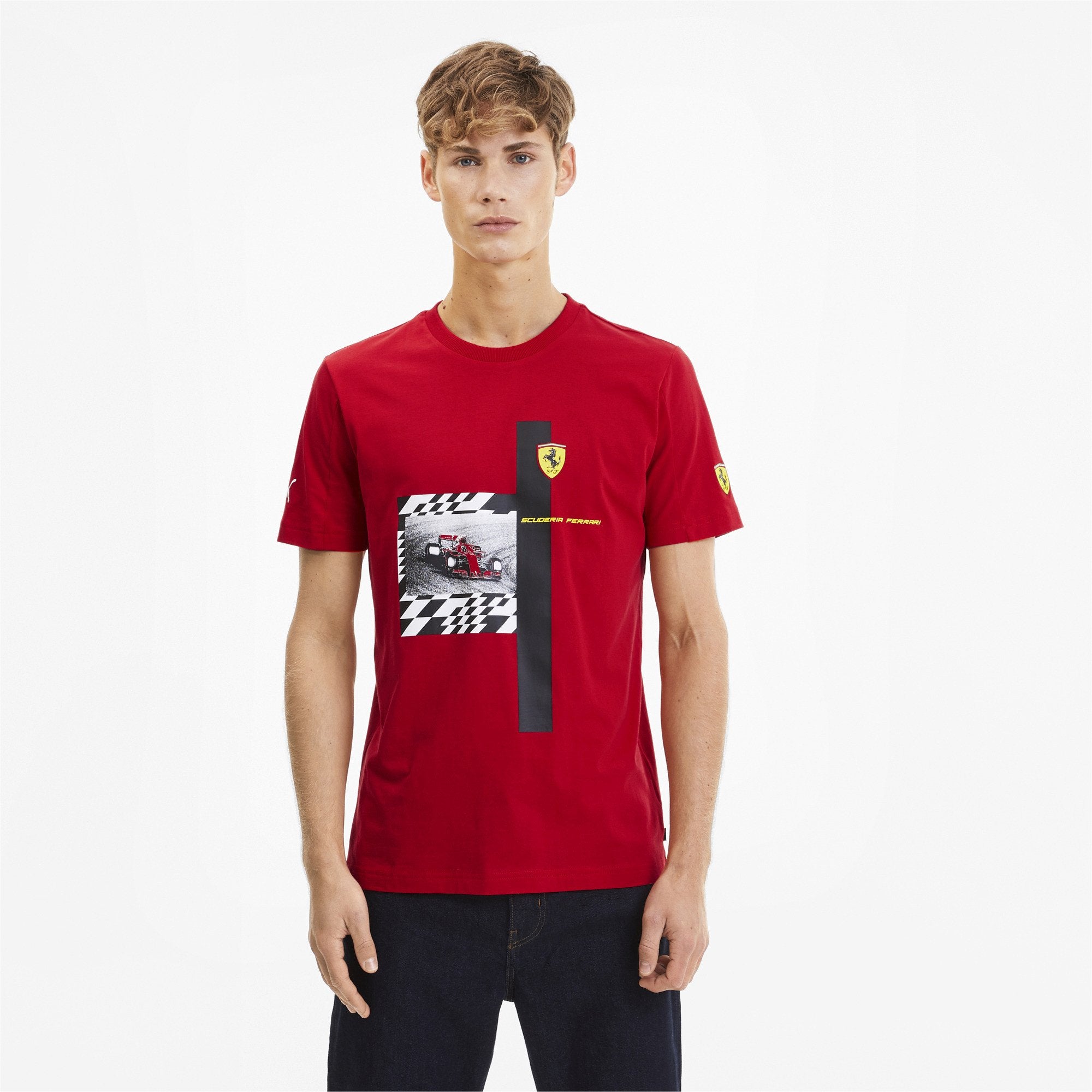 [596156-01] Mens Puma SF Ferrari Q2 Tee