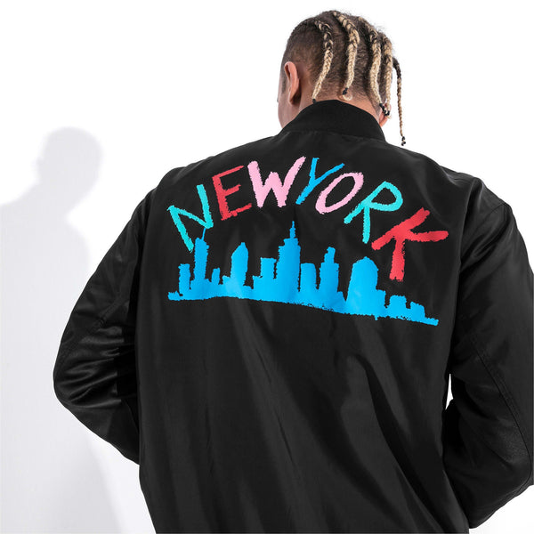 [578231-01] Mens Puma X BRADLEY THEODORE REVERSIBLE BOMBER JACKET