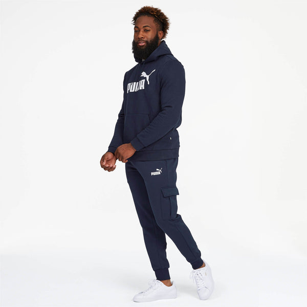 [851743-06] Mens Puma Essentials Hoody Fleece Big Logo