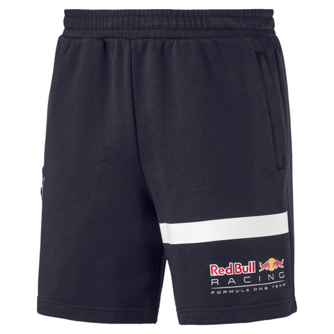 [577775-01] Mens Puma Aston Martin Red Bull Racing RBR Logo Sweat Shorts