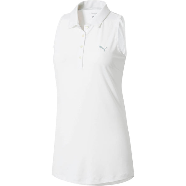 [572372-07] Womens Puma Racerback Golf Polo