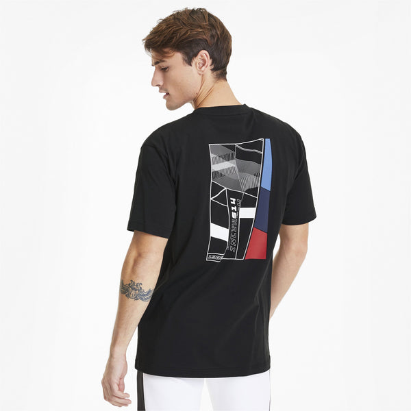 [596091-01] Mens Puma BMW Motorsport Life Graphic Tee