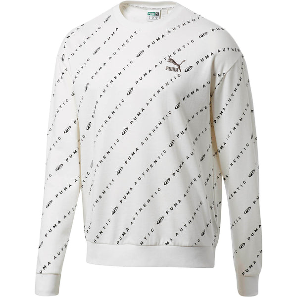 [579404-02] Mens Puma 90s Retro AOP Crew