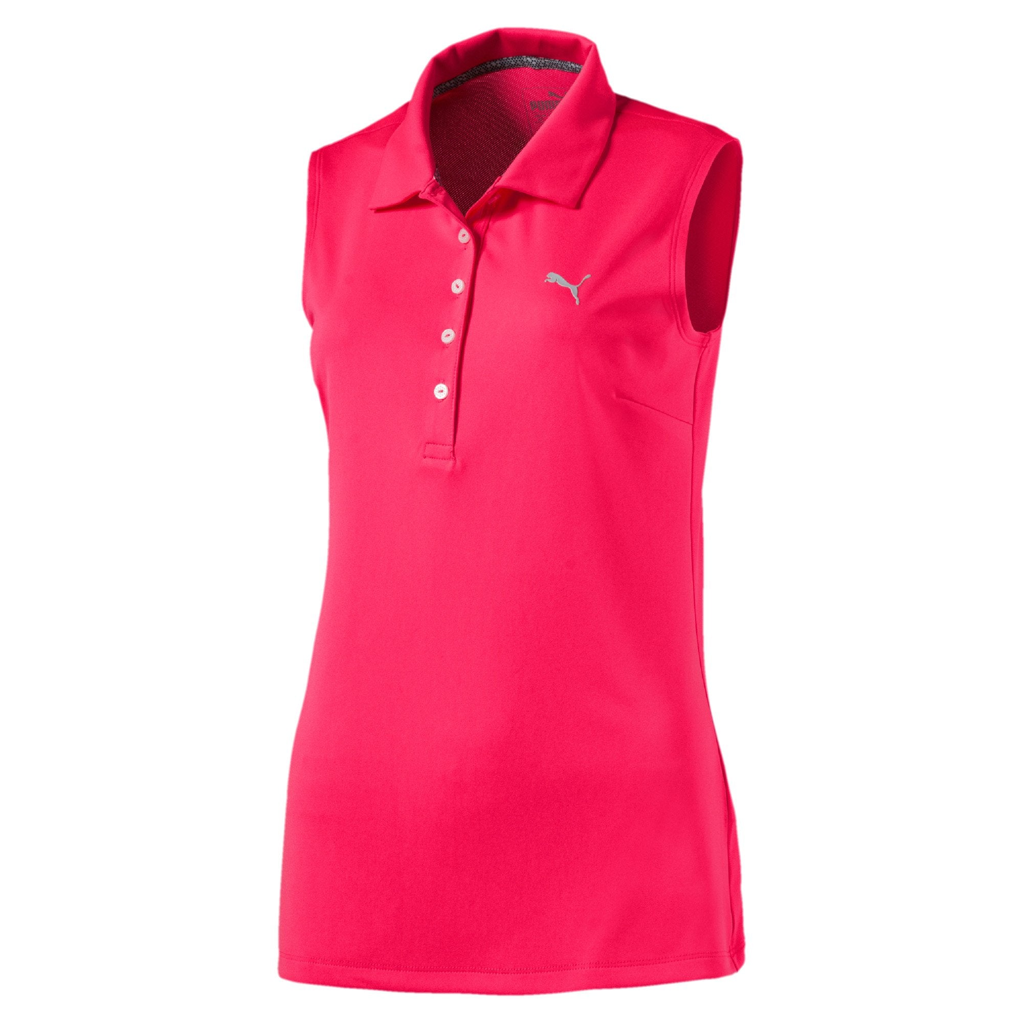 [574773-04] Womens Puma Pounce Sleeveless Polo