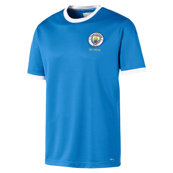 [756422-01] Mens Puma MCFC MANCHESTER CITY 125TH ANNIVERSARY SHIRT REPLICA
