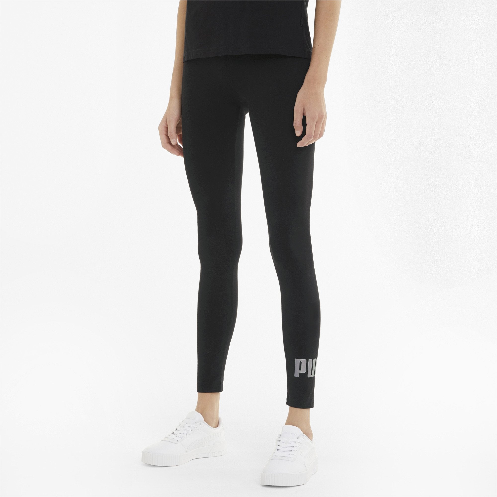 [586896-51] Womens Puma Essential+ Metallic Leggings