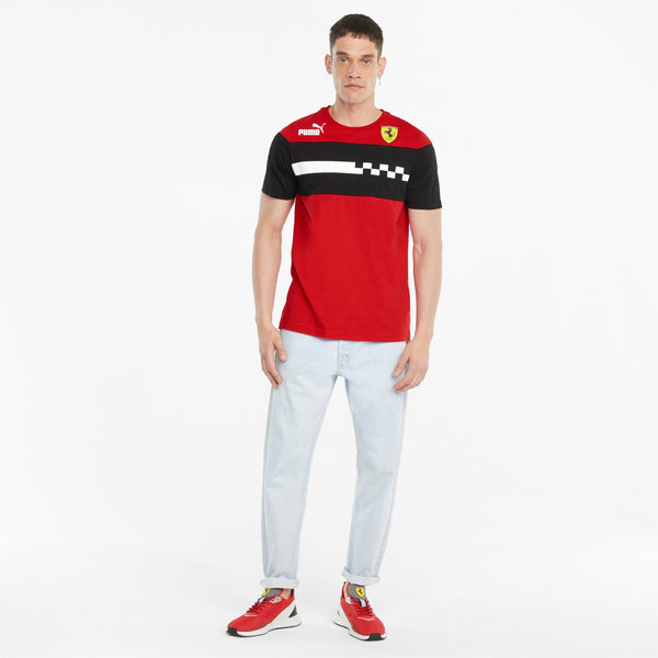 [531653-02] Mens Puma FERRARI RACE SDS TEE