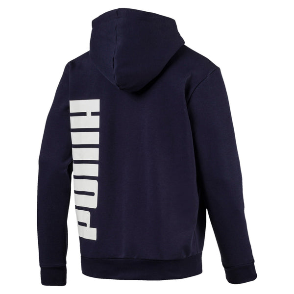 [580567-06] Mens Puma BIG LOGO FULL ZIP HOODY FLEECE