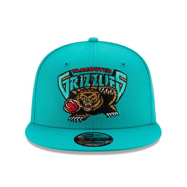 [12195041] Mens New Era NBA Hardwood Classics Night 9Fifty Snapback - Grizzlies