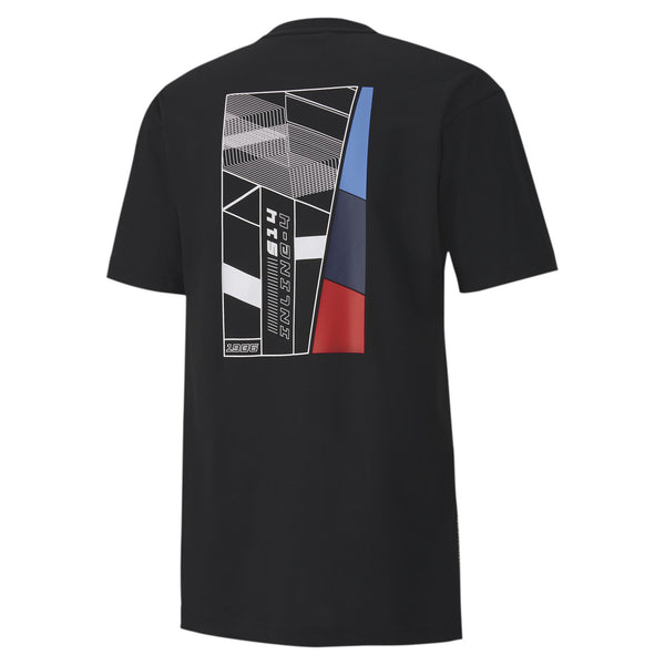 [596091-01] Mens Puma BMW Motorsport Life Graphic Tee