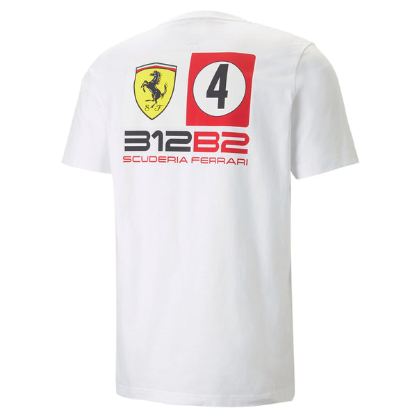 [535850-06] Mens Puma FERRARI RACE COLORED BIG SHIELD TEE