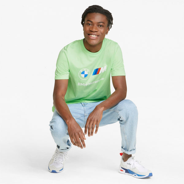 [532253-15] Mens Puma BMW Motorsport ESSENTIAL LOGO TEE