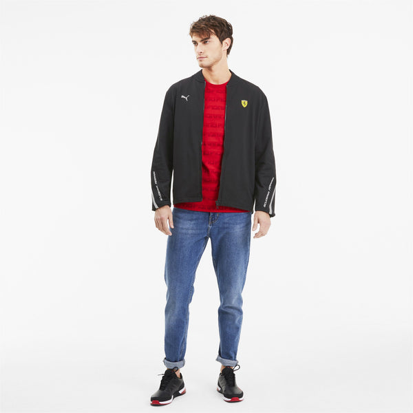 [596148-02] Mens Puma SF Ferrari Lightweight Sweat Jacket