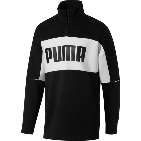[576378-01] Mens Puma Retro Crew Turtle Rib Neck