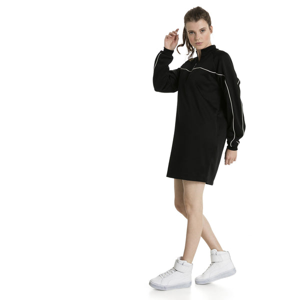 [573519-01] Womens Puma Turtleneck Crew Dress