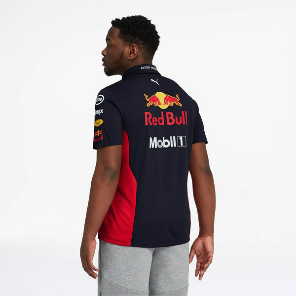 [762882-01] Mens Puma AMRBR Red Bull Racing Team Polo