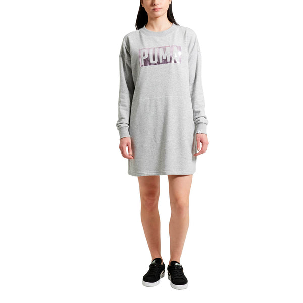 [593479-04] Womens Puma FUSION CREW SWEAT DRESS