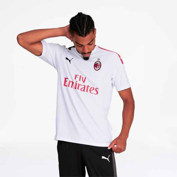 [755883-02] Mens Puma AC MILAN AWAY SHIRT REPLICA SHORT SLEEVE