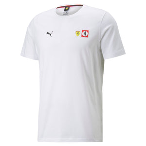 [535850-06] Mens Puma FERRARI RACE COLORED BIG SHIELD TEE